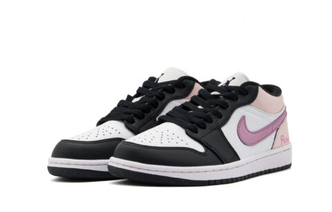Jordan Air Jordan 1 Abrasion Resistant Low top Vintage Basketball Shoes Women’s Pink