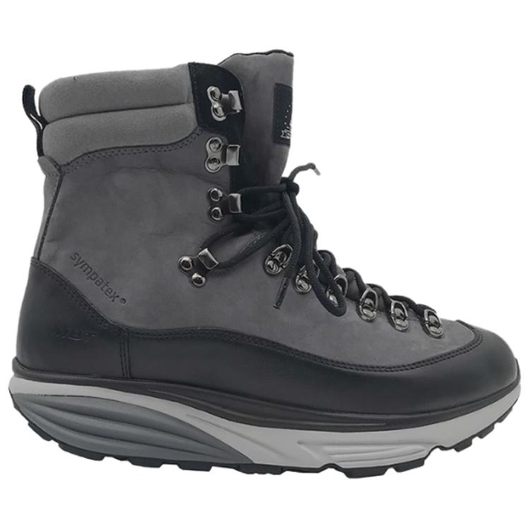 MBT Slip Resistant Abrasion Resistant Slip Resistant Abrasion Resistant High top Hiking Shoes Men’s Gray
