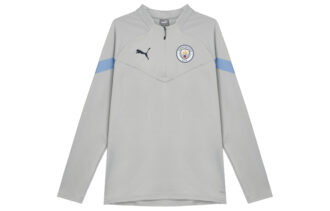PUMA Manchester City Fleece Lined Logo Print Thermal Comfortable Workout Clothing Men's