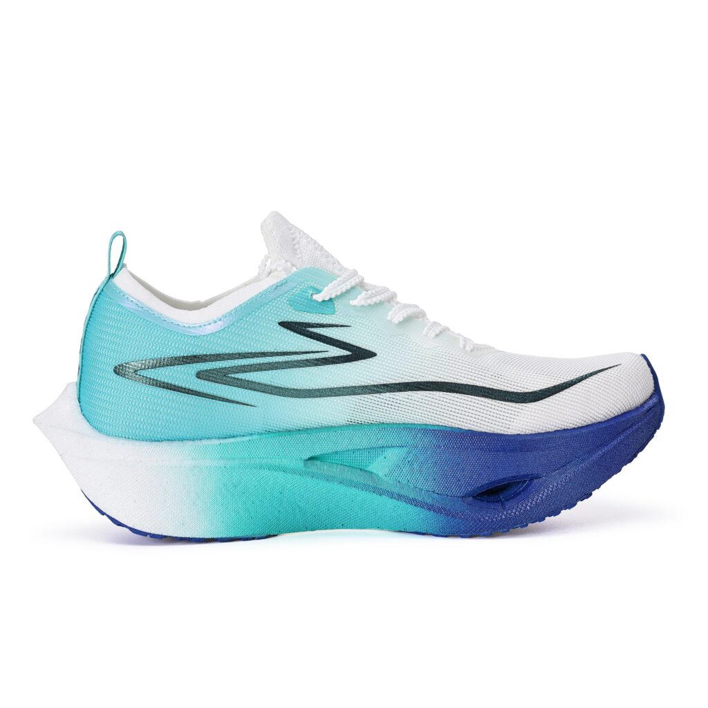 XIANGPAO Low top Genuine Carbon Plate Marathon Training Long Distance Running Shoes Unisex Azure After The Rain