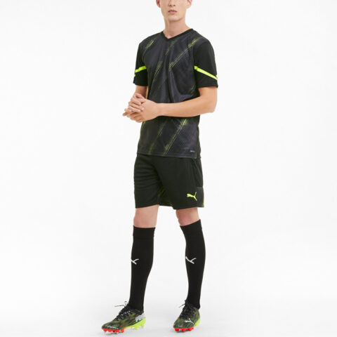 PUMA Soccer Jerseys Men’s Black Moderate Straight Fit