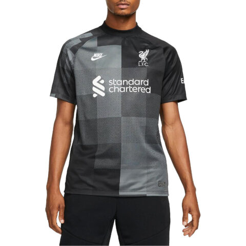 Nike Soccer Jerseys Men’s Black Gray Color Moderate Straight Fit