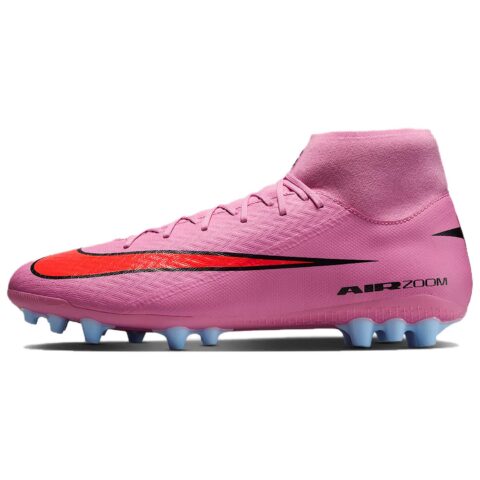 Nike Mercurial Superfly 10 Support Rebound Soccer Shoes Unisex Pink Purple