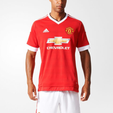 Adidas Soccer Jerseys Men’s Red Moderate Straight Fit