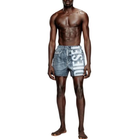 DIESEL Logo print Swim Shorts