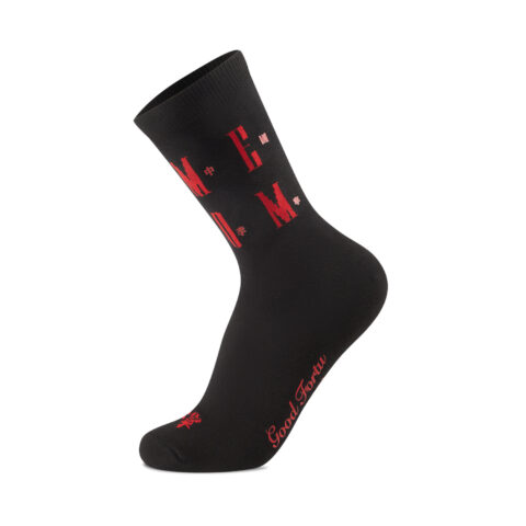 Li Ning Crew Socks Unisex 1 Pack Black
