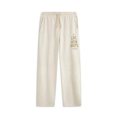 Li Ning Basketball Collection Sports Pants Men’s Sand Gravel Gray