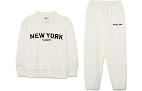 MLB Kids Casual Sportswear Polo Collar Moderate