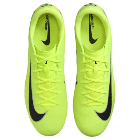 Nike Mercurial Vapor 16 HG Hard Ground Slip Resistant Abrasion Resistant Soccer Shoes Men’s Neon Green Black