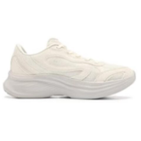 QIAODAN Slip Resistant Abrasion Resistant Low top Casual Running Shoes Women’s White