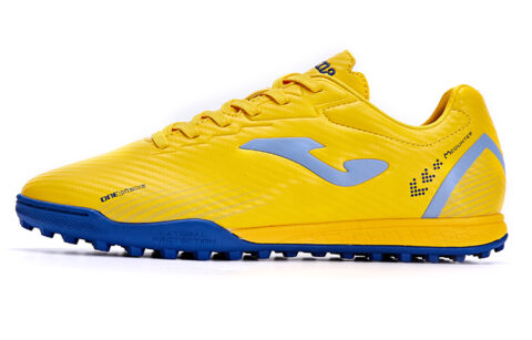 Joma TF Turf Slip Resistant, Abrasion Resistant, Breathable Soccer Shoes Men’s Yellow
