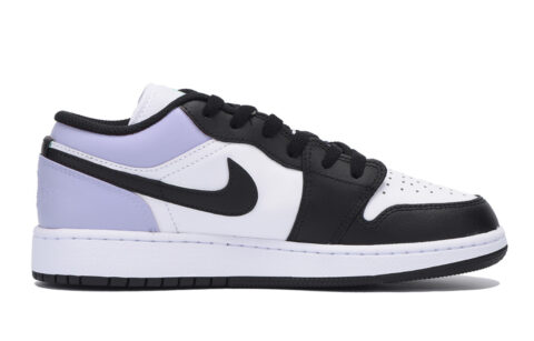 Jordan Air Jordan 1 Low top Vintage Basketball Shoes Men’s White Purple