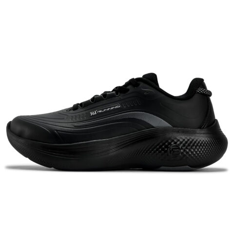 361° Abrasion Resistant Cushioning Low top Casual Running Shoes Women’s Obsidian Black