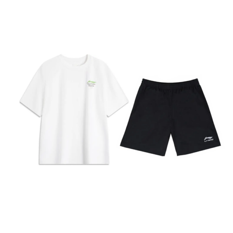 Li Ning Casual Sportswear Unisex White+Black