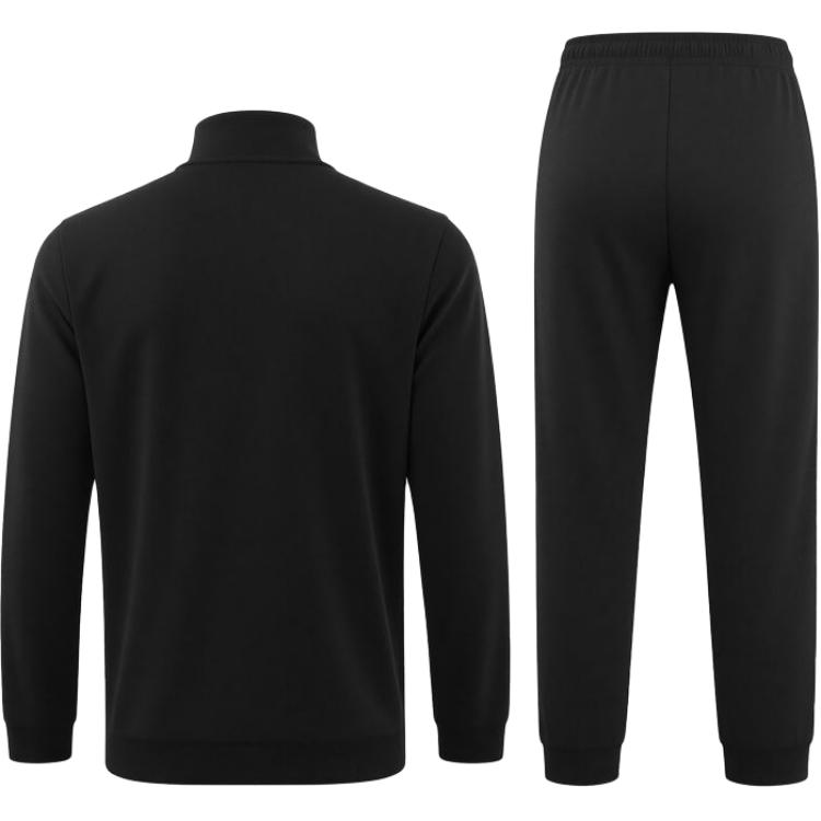 Li Ning Casual Sportswear Men’s Black Stand Collar Moderate