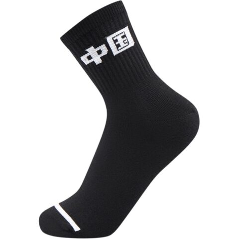 Li Ning Glory Series Crew Socks Unisex 3 Pack Black