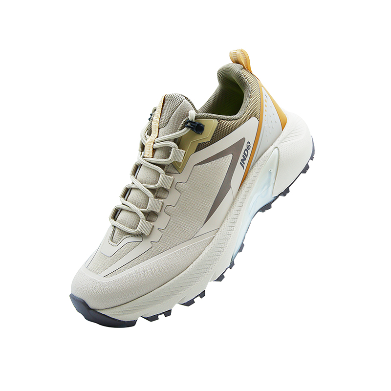 JNDO Slip Resistant, Abrasion Resistant, Breathable Low top Casual Running Shoes Unisex Brown