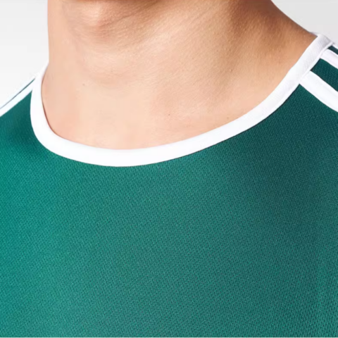 Adidas Soccer Jerseys Men’s Green Moderate Straight Fit