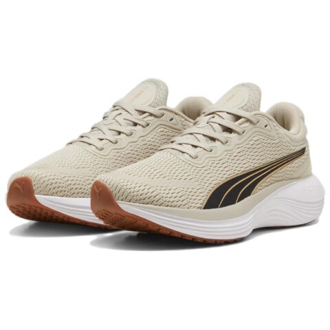 PUMA SCEND PRO Abrasion Resistant Abrasion Resistant Low top Running Shoes Men’s Ecru