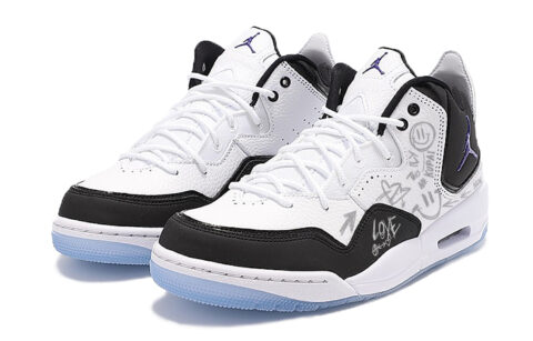 Jordan Courtside 23 Abrasion Resistant Abrasion Resistant Mid top Vintage Basketball Shoes Unisex White