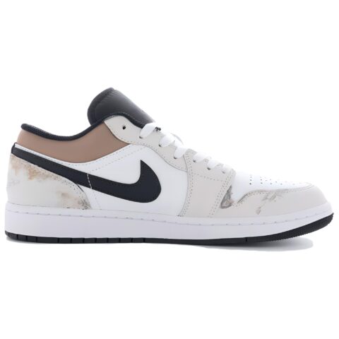Jordan Air Jordan 1 Vintage Basketball Shoes Men’s Low Top White