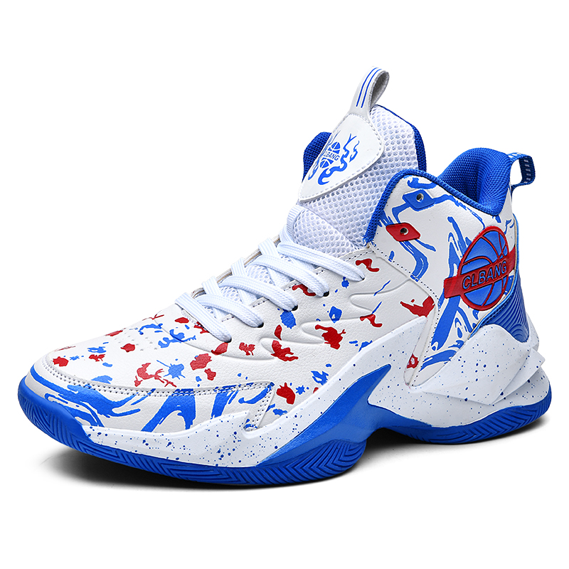 BIANSULONG Abrasion Resistant Coverage Anti Twist High top Basketball Shoes Unisex