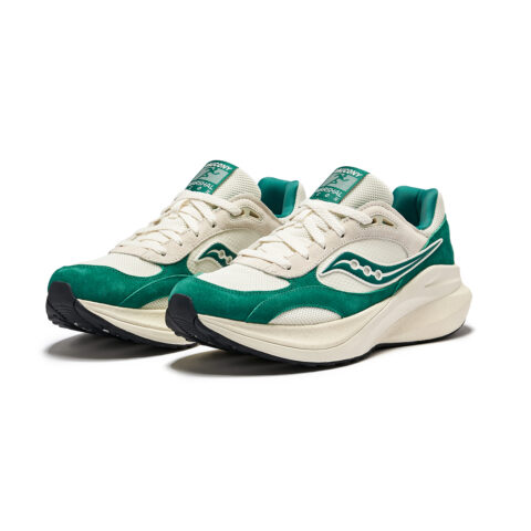 Saucony MARSHAL ICON Rate Low top Running Shoes Unisex Beige Green