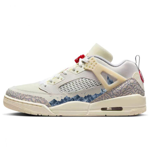 Jordan Spizike Vintage Basketball Shoes Men’s Low Top Beige/White