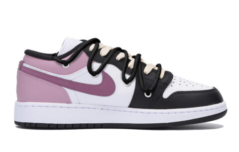 Jordan Air Jordan 1 Vintage Basketball Shoes Men’s Low Top Black Pink