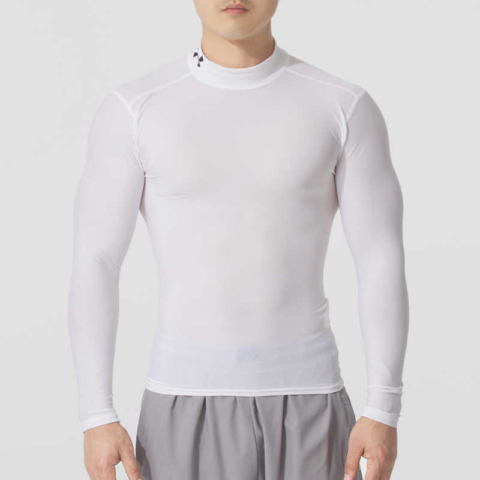 Under Armour HeatGear SS25 Workout Clothing Men’s White