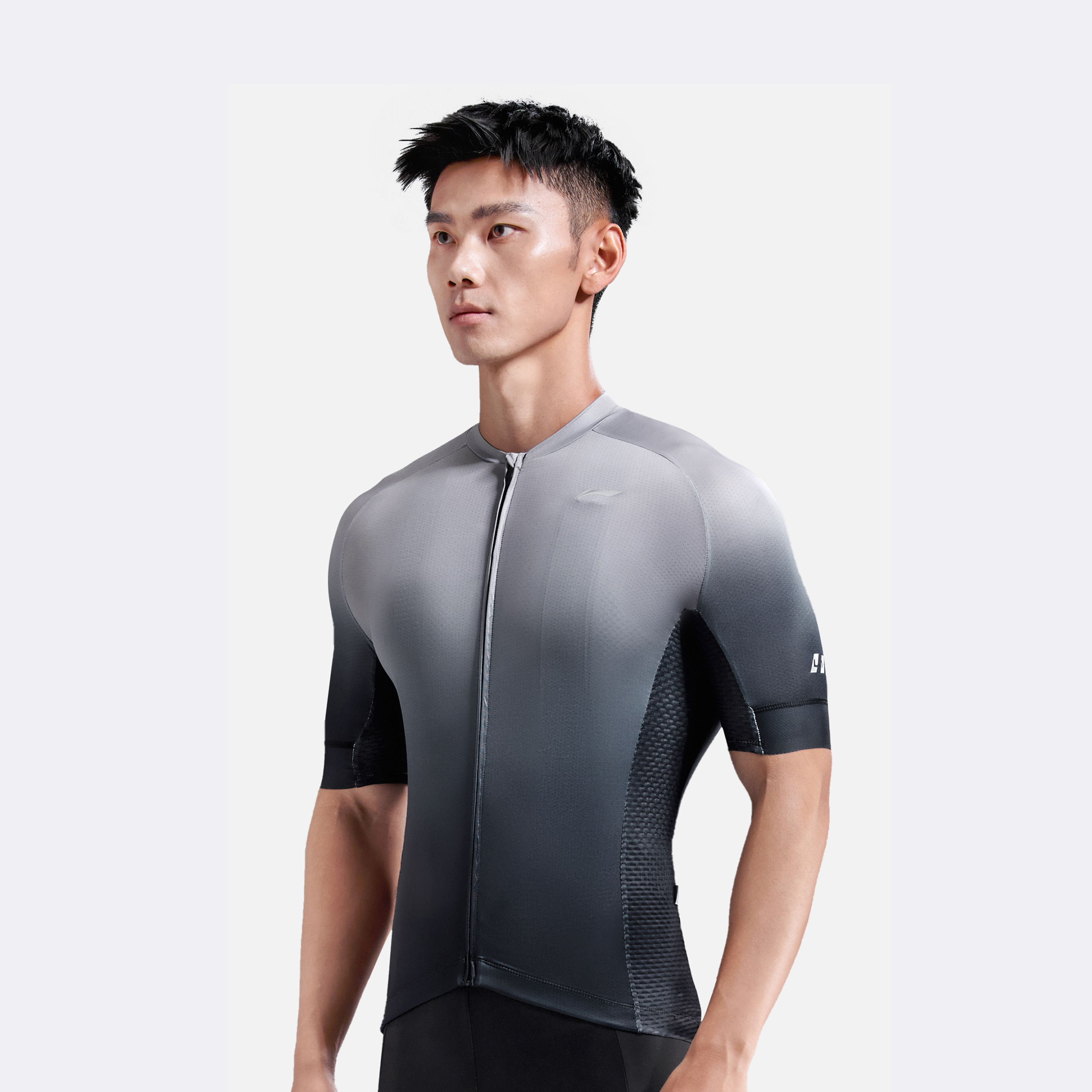 Li Ning Cycling Suits Men’s Crew Neck Moderate