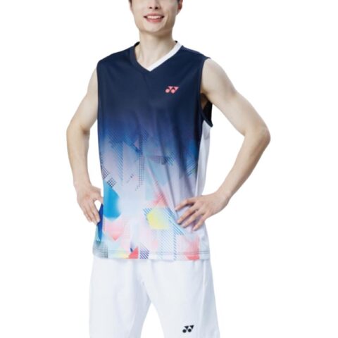YONEX Badminton Jerseys Men’s V Neck Moderate
