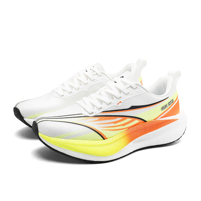 K bird Cushioning Breathable Lightweight Low top Popcorn Casual Racing Running Shoes Men’s