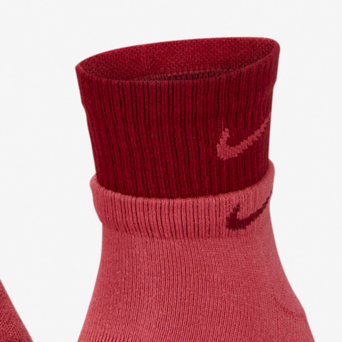 Nike Dri Fit Ankle Socks Unisex 1 Pack Red