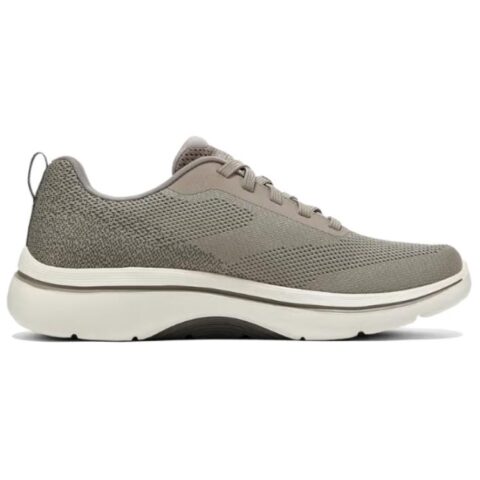 Skechers MEN’S GO WALK Wear resistant And Lightweight Low top Casual Shoes Men’s Taupe