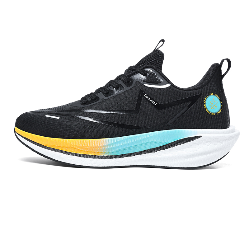 GAISIDULANTE Abrasion Resistant Slip Resistant Abrasion Resistant Slip Resistant Low top Running Shoes Unisex Black