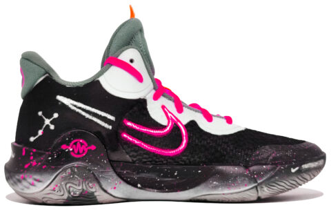 Nike KD Trey 5 IX Mid top Basketball Shoes Unisex Sunset Pink