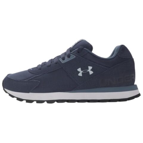 Under Armour Essential Textile, Leather Low top Running Shoes Men’s Blue