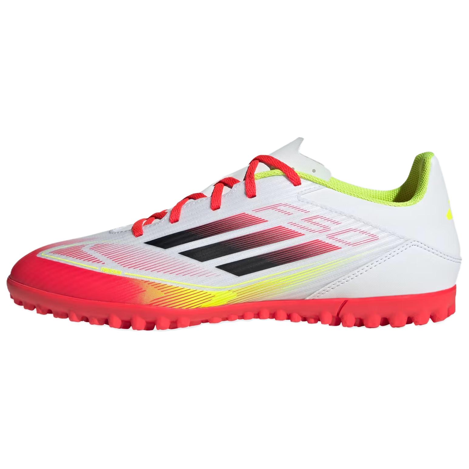 Adidas F50 CLUB Soccer Shoes Unisex White Red