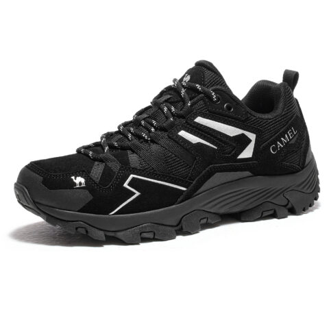 CAMEL Kunlun Mountain 2.0 Cow Suede Cushioning Slip Resistant Abrasion Resistant Low top Outdoor Shoes Men’s