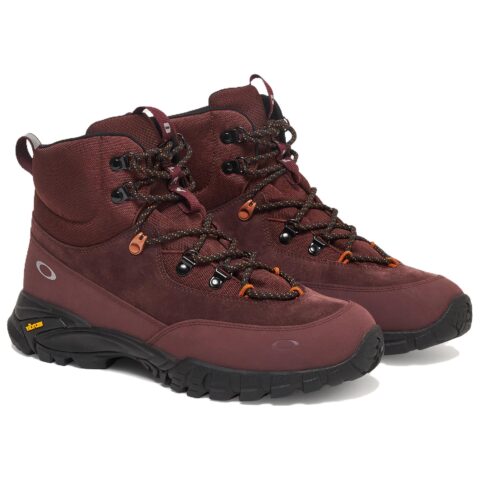 Oakley Slip Resistant Abrasion Resistant High top Outdoor Shoes Men’s Red