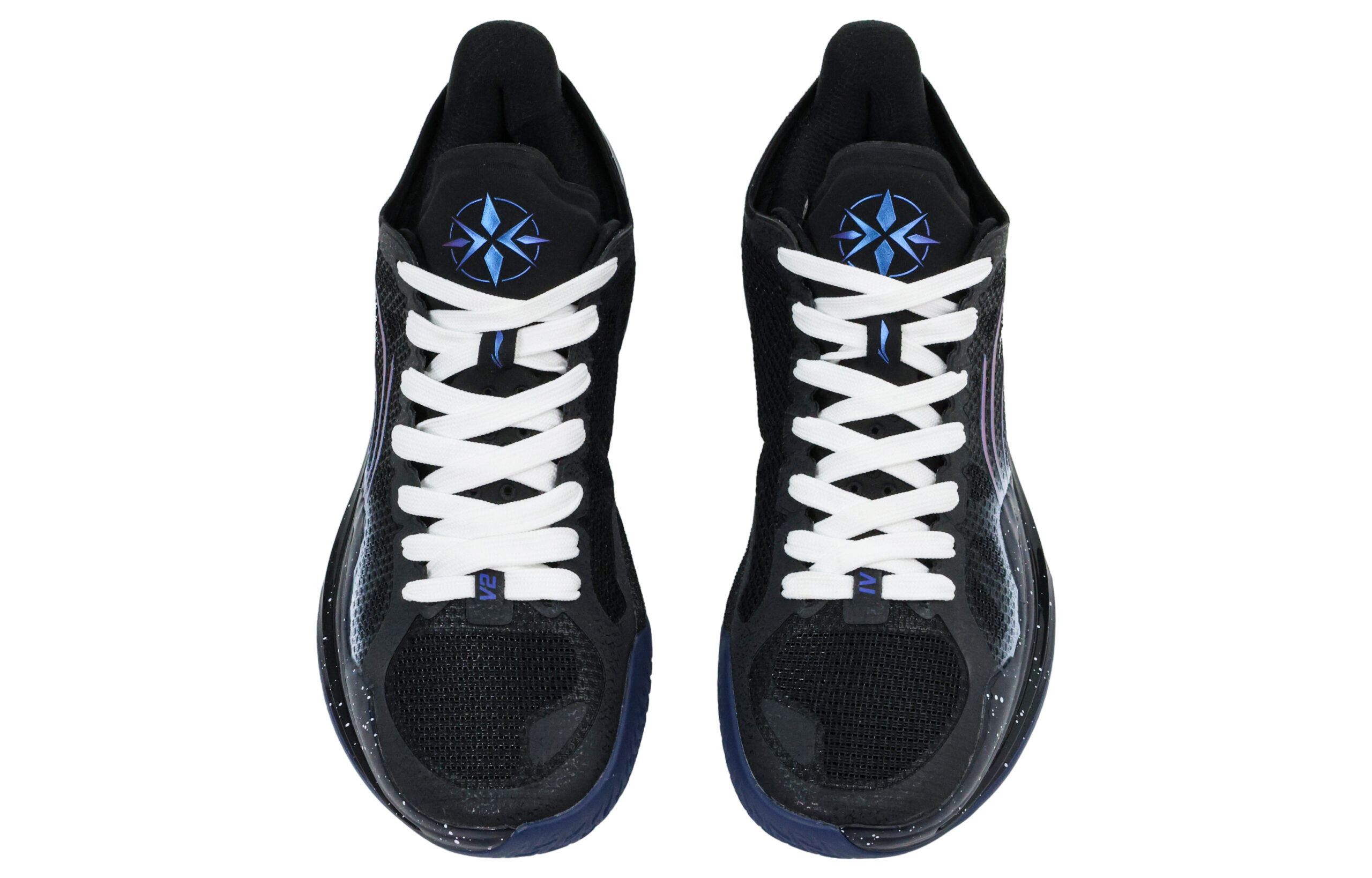 Li Ning Blade 4 V2 Cushioning Abrasion Resistant Breathable Low top Basketball Shoes Unisex Black