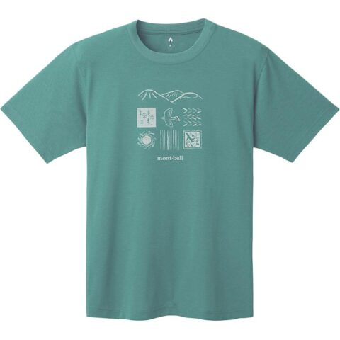 MONTBELL SS25 Quick Dry T Shirts Unisex