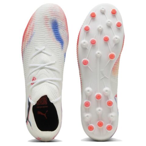 PUMA FUTURE 8 MATCH Classic And Versatile Soccer Shoes Unisex White
