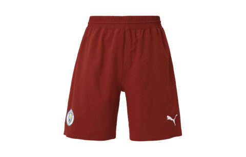 PUMA Manchester City Player Issue Home Change Shorts Soccer Bottom Unisex Red
