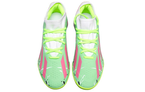Adidas X Crazyfast.3 Soccer Shoes Unisex Low Top Green/Pink