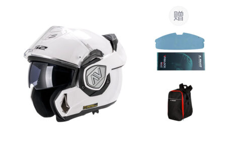 Flash white (free helmet bag + imported anti-sticker + riding hood)
