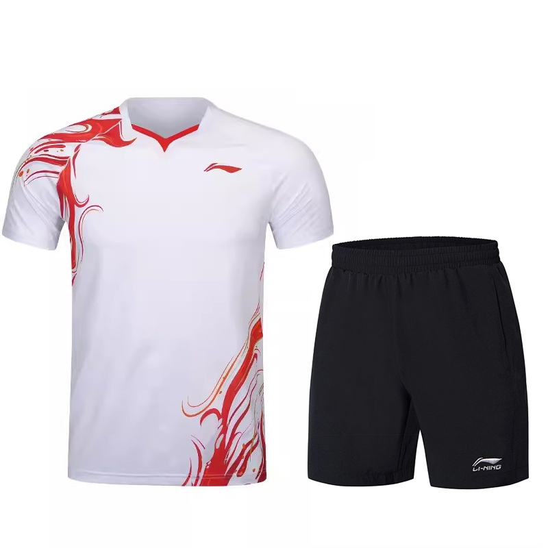 Li Ning Running Clothing Sets Men's Moderate