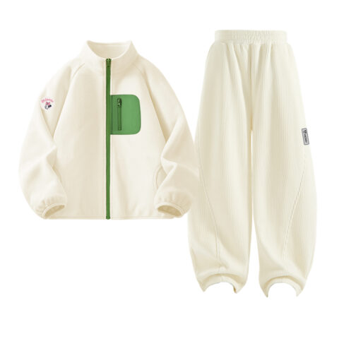 Disney Kids Casual Sportswear Stand Collar Thickened