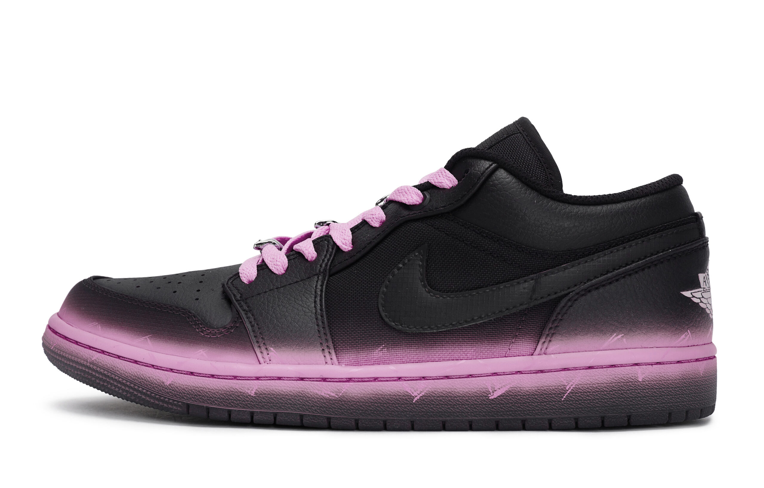 Jordan Air Jordan 1 Vintage Basketball Shoes Unisex Low Top Pink